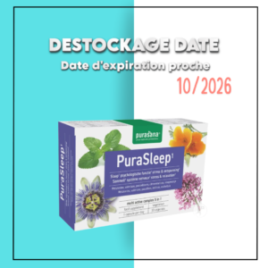 Purasana Purasleep 30 Vegacaps – DESTOCKAGE DATE Maroc