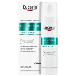 Eucerin DERMOPURE TRIPLE ACTION SERUM Maroc