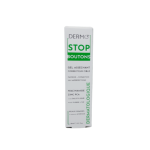 Dermoz Stop Boutons Gel Assechant Dermatologique 30ml Maroc