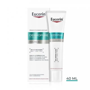 Eucerin DERMOPURE CLINICAL PEELING 10 SOIN DE NUIT RENOVATEUR 40ML Maroc