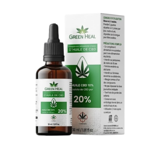 Green Heal Huile De CBD ISOLAT PUR 20% 15ml Maroc