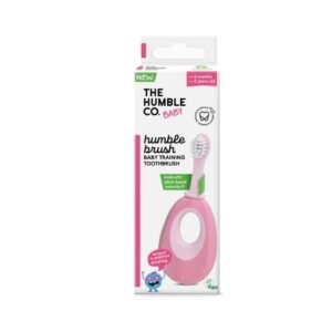 The Humble HUMBLE BROSSE A DENTS ROSE POUR BEBES A BASE DE PLANTES Maroc