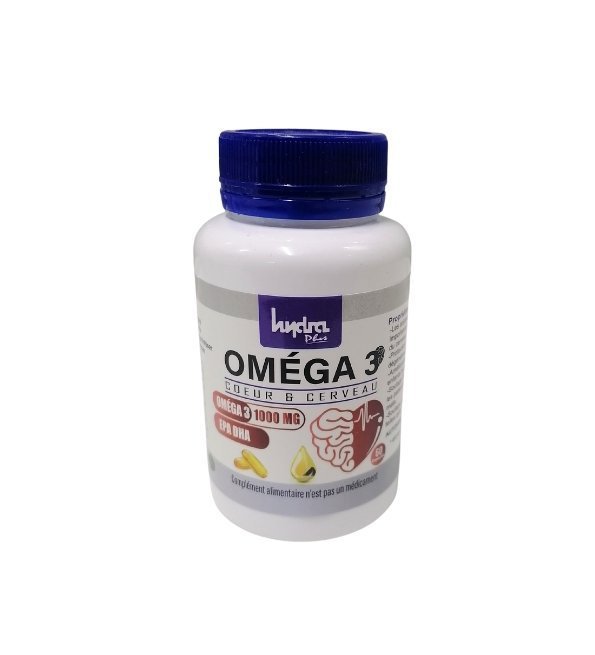 Hydra Plus Omega 3 120 Capsules Maroc