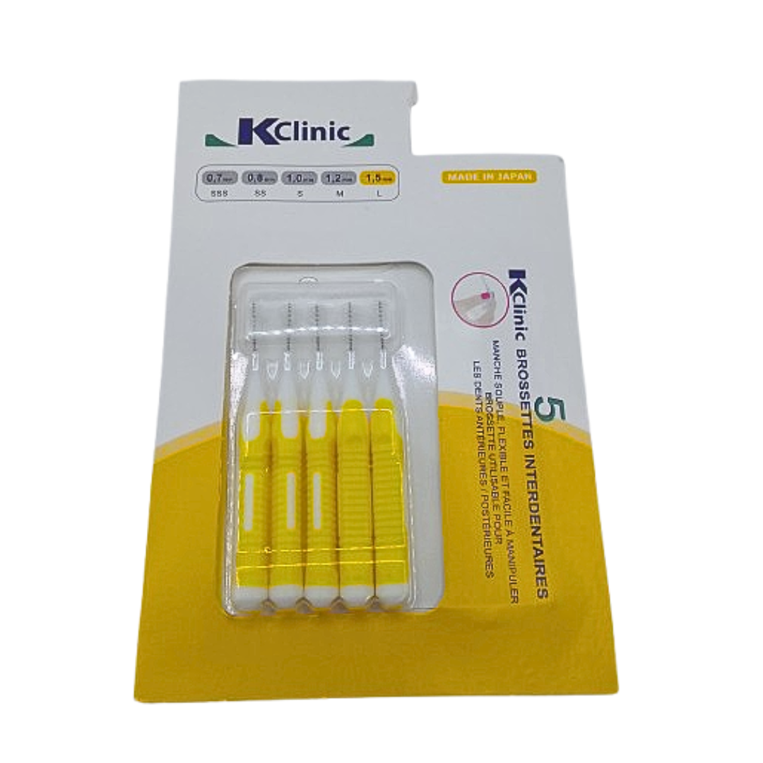 Kin Clinic Brossettes Interdentaire 1.5mm 5Unites Maroc