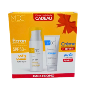Mdc Synergy Ecran Solaire Peaux Normal A Mix Spf50+ 50ml+Hydra Max Creme Pack Maroc