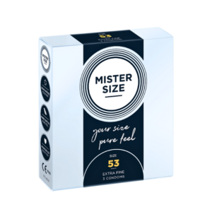 Mister Size Preservatif 53×3 Maroc