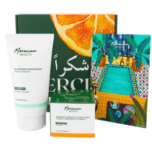 Moroccan Beauty Purifiant Gel Nettoyant + Masque Ylang Ylang Duo Pack Maroc