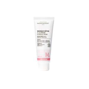 Novexpert Magnésium Masque Détox à la Crème d’Argile Rose – 75 ml Maroc