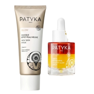 Patyka Glow Serum 30ml+Glow Masque Effet Peau Neuve Coffret Maroc