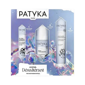 Patyka Le Rituel Desalterant Gel Yeux+Serum Hydra Booster+Creme Lactee Coffret Maroc