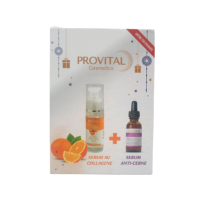 Pro-vital Pro vital Duo Pack Serum Au Collagene 30ml+Serum Anti-Cerne 10ml Maroc