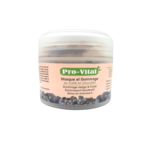 Pro-vital Pro Vital Masque et Gommage au Café et chocolat 200gr Maroc