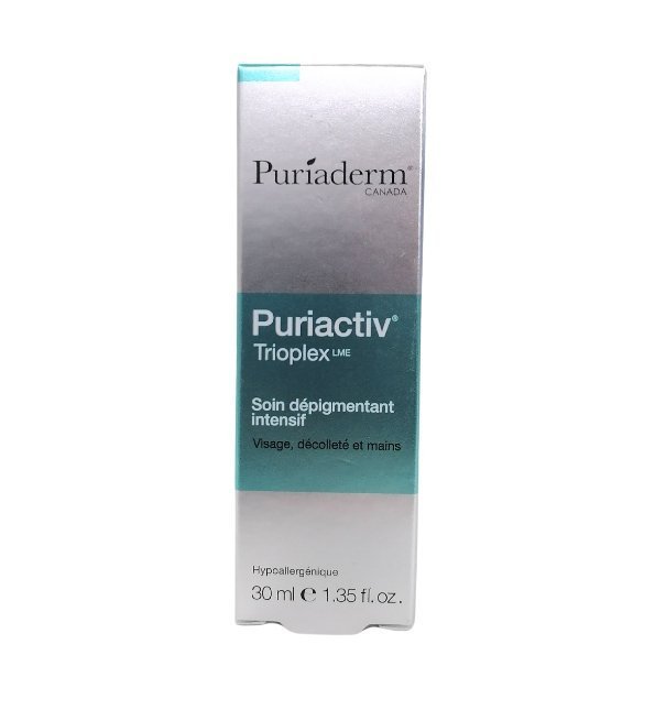 Puriaderm Canada Puriaderm Puriactiv Trioplex Soin Depigmentante Intensif 30ml Maroc