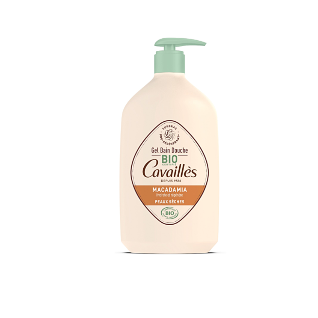 Roge Cavailles Rogé Cavaillés Gel Bain douche Huile de macadamia 1L Maroc