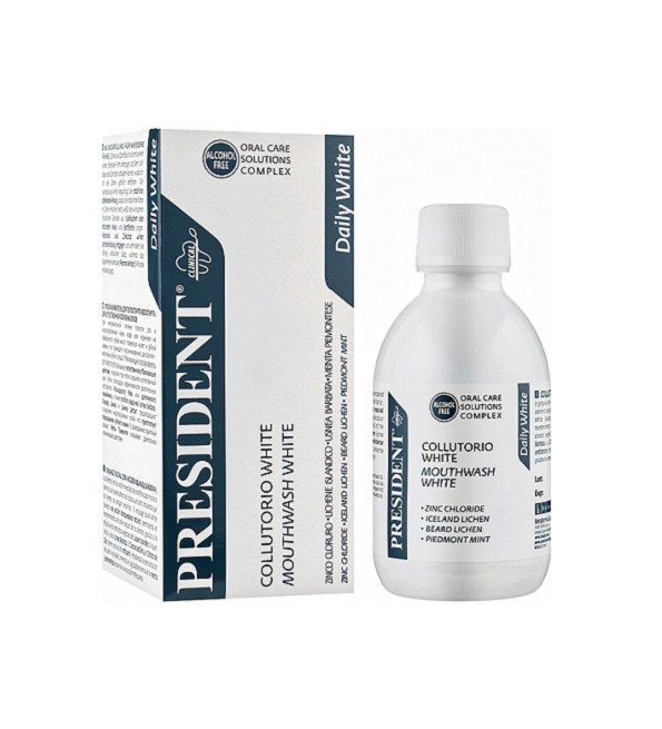 President Bain de Bouche White 200ml Maroc