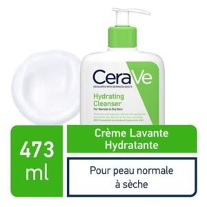 CeraVe Crème Lavante Hydratante Peau Normale à Sèche | 473ml Maroc