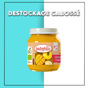 Babybio Petit Pot Mangue Pomme 130g – DESTOCKAGE CABOSSE Maroc