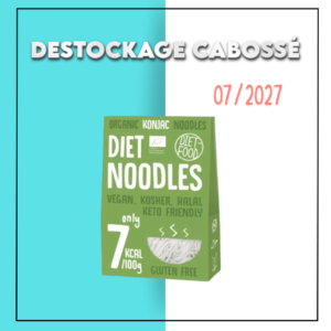 Diet Food KONJAC NOODLES 300G – DESTOCKAGE CABOSSE Maroc