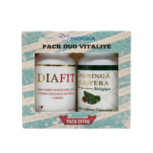Indoka Diafit 60gelule+Moringa Oleifera 90comprimés Pack Maroc