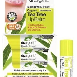 Dr Organic Baume à Lèvres Tea Tree 5.7Ml Maroc