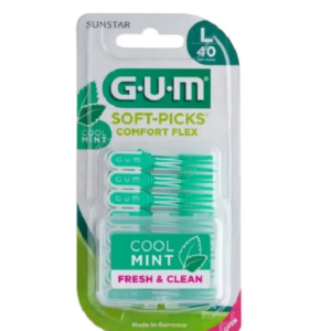 GUM Soft-pick Comfort Flex mentholé Large Réf671 Maroc