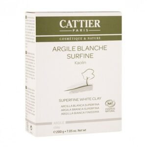 Cattier Argile Verte Blanche surfine 200g Maroc