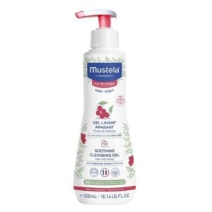 Mustela Gel Lavant Apaisant Corps Et Cheveux Peaux Tres Sensibles 300ml Maroc