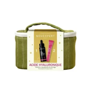 Novexpert Routine Repulpante et Anti-Âge – Sérum Booster à l’Acide Hyaluronique 30ml + Lip’Up Soin Volumateur de Lèvres 8ml Offert Maroc