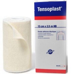 Tensoplast BANDE ADHÉSIVE ÉLASTIQUE 15CM x 2,5M Maroc