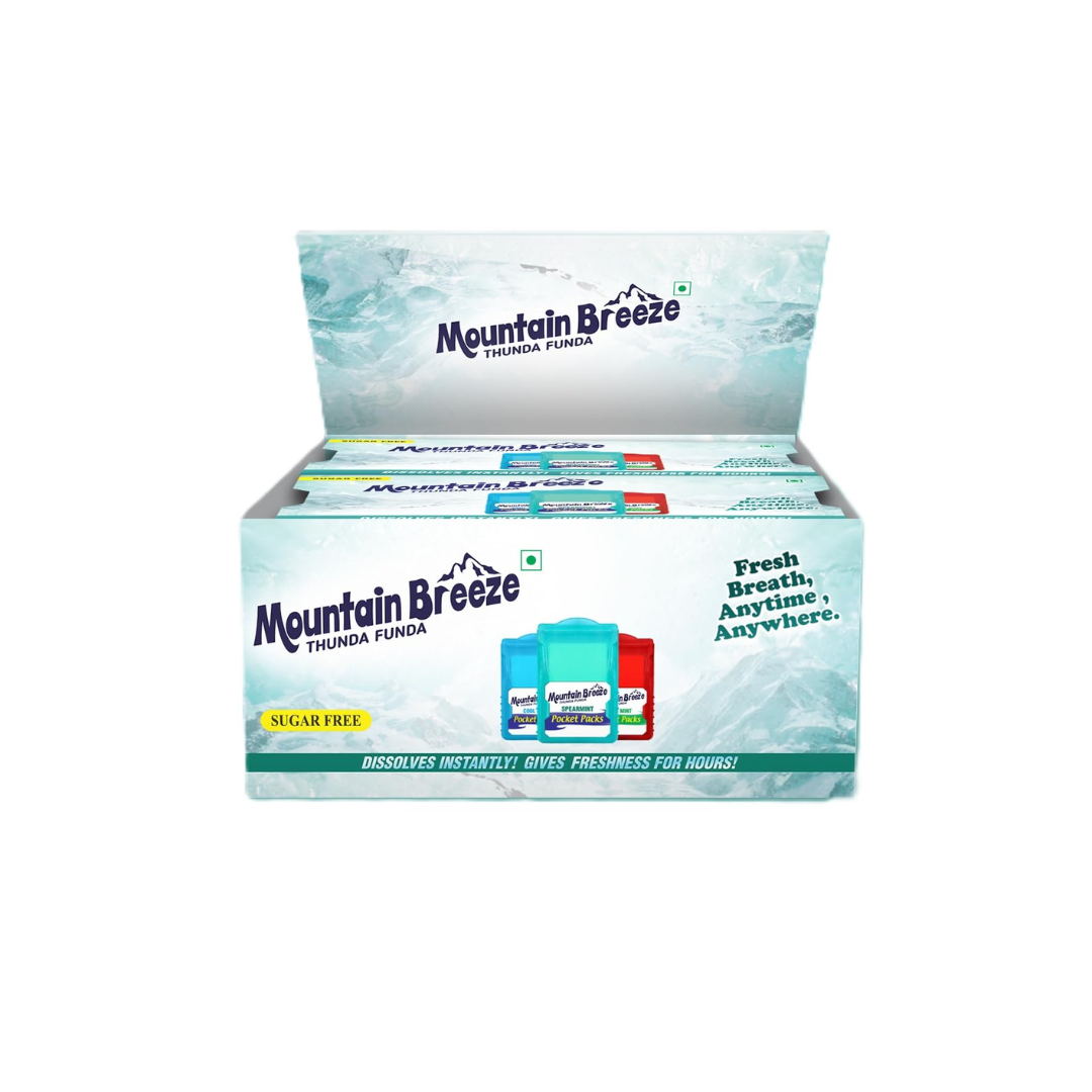 Mountain breeze Coolmint 24strips Maroc