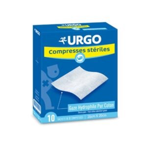 Urgo COMPRESSES STÉRILES DE GAZE 20cmX20cm Maroc