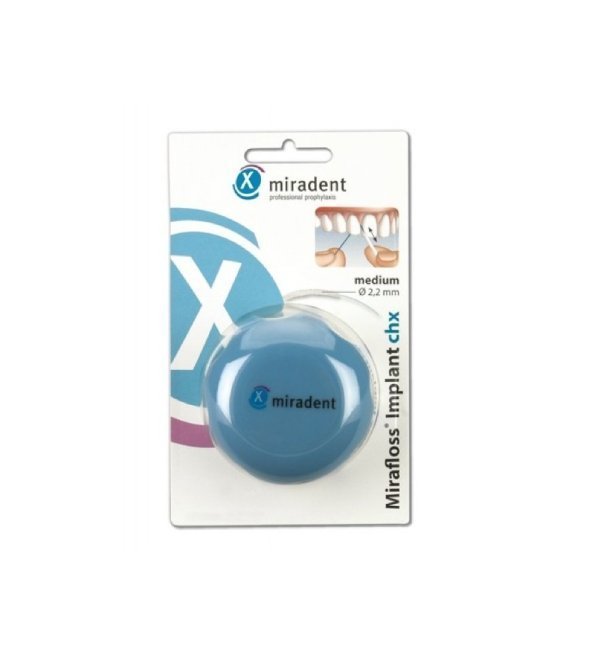 Miradent Mirafloss Implant Chx Medium Maroc