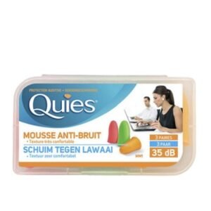 Quies Mousse Anti Bruit 3 Paires Maroc
